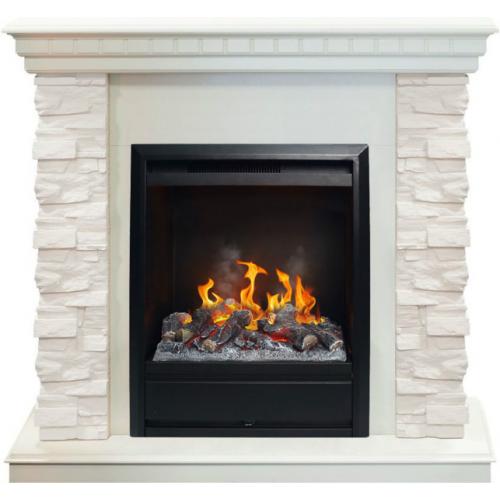Каминокомплект Real Flame Elford (белый дуб)+3D Olympic (Элфорд) Каминокомплект Real Flame Elford (белый дуб)+3D Olympic (Элфорд) в Кургане