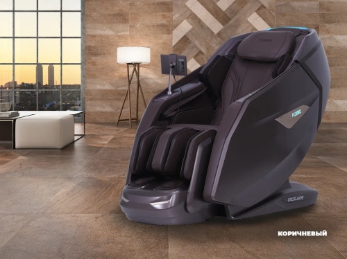Массажное кресло FUJIMO EXCELSIOR Коричневый Массажное кресло FUJIMO EXCELSIOR Коричневый