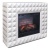Каминокомплект Royal Flame Diamond (бьянко белый)+Vision 23 EF LED 3D FX в Кургане