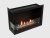 Встроенный биокамин Lux Fire Угловой 690 S (левый угол) Lux fire