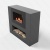 Тумба LUXFIRE с биокамином "Лукоморье" 900 (графит) Lux fire