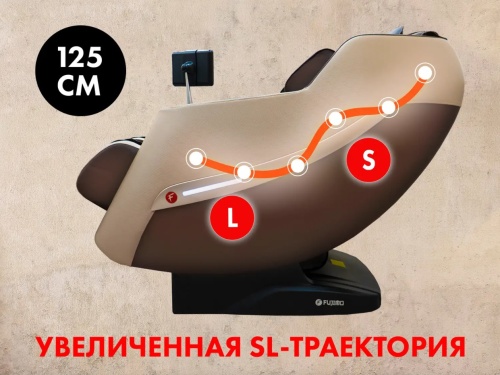 Массажное кресло FUJIMO KENKO F623 Business Edition Эспрессо Массажное кресло FUJIMO KENKO F623 Business Edition Эспрессо