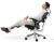 Ортопедическое кресло Expert Fly Чёрное с подножкой
