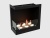 Встроенный биокамин Lux Fire Угловой 490 S (левый угол) Lux fire