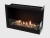 Встроенный биокамин Lux Fire Угловой 690 S (правый угол) Lux fire