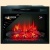 Электроочаг InterFlame Jupiter 30 Black/Brass LED FX (черный/золото) в Кургане