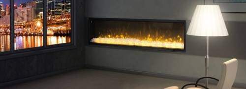 Линейный электрокамин Real Flame Manhattan 1560 в Кургане