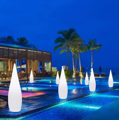 Светильник Капля 24х80 питание от 220 В, RGB