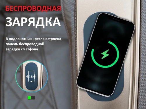 Массажное кресло FUJIMO KENKO F623 Business Edition Графит Массажное кресло FUJIMO KENKO F623 Business Edition Графит